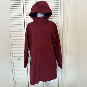 Eddie Bauer Women's Girl on the Go Waterproof Trench Coat